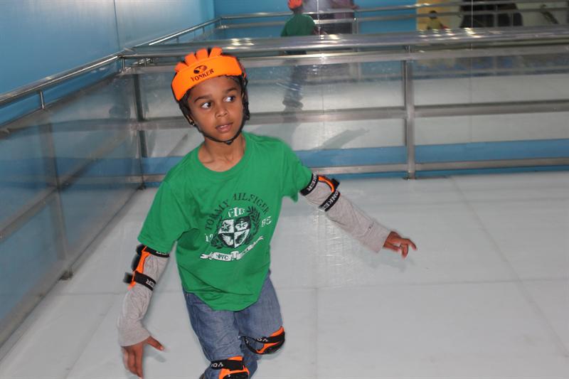 Ice Skating at Bangalore