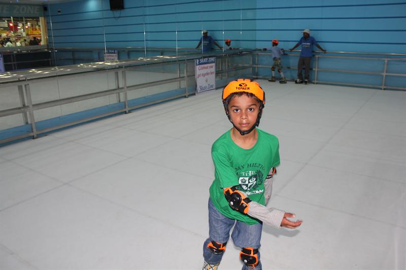 Ice Skating at Bangalore