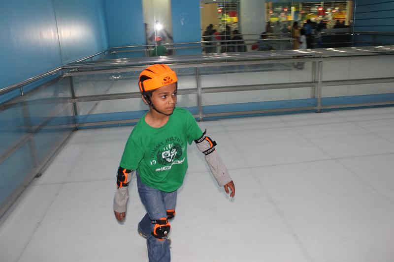 Ice Skating at Bangalore